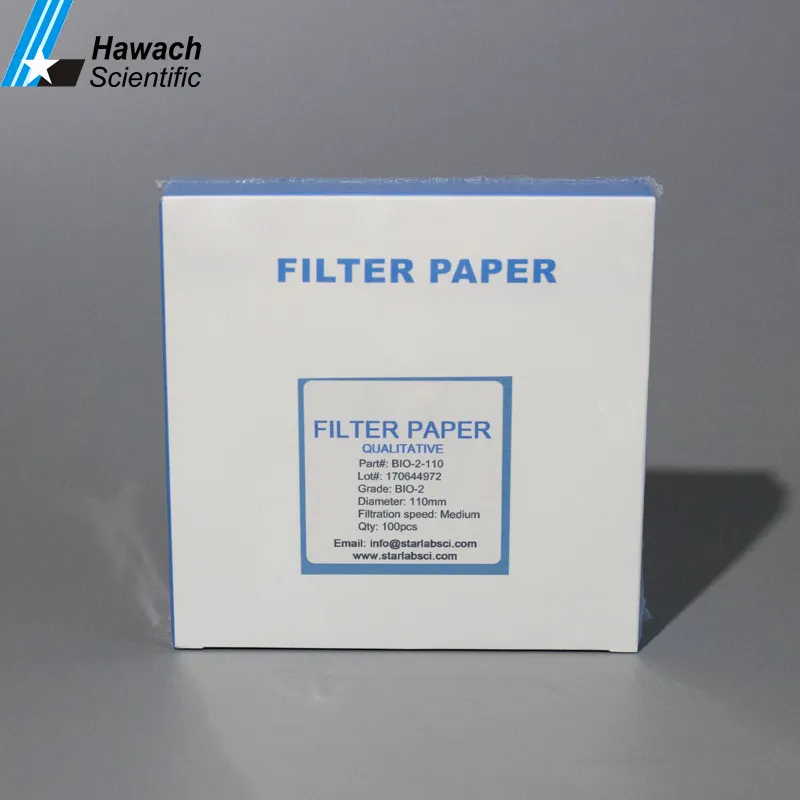 Carta da filtro a disco 180 millimetri lab Quantitativa con vari dimensione dei pori