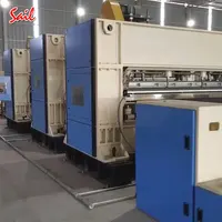 Máquina de feltro de lã não tecido que faz a agulha perfurada máquina não tecido