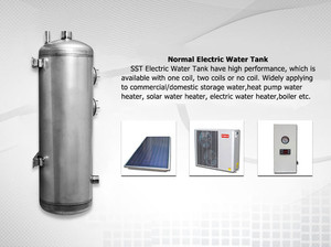 SST 650L OEM & ODM Đơn Lập sus 304/316/duplex thép không gỉ điện nước nóng xe tăng nóng với cuộn dây đồng - Product Image 2