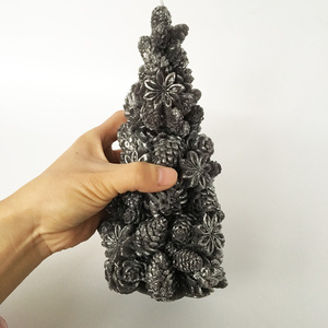 شمعة شجرة عيد الميلاد بتصميم جديد لعام 2024، شمعة شجرة هولي لعيد الميلاد - Product Image 6