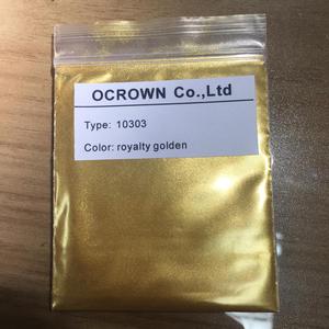 Ocrown Vàng Ánh Ngọc Trai Bột Xe Sơn Tự Động Sơn Pearlescent Pigment - Product Image 2