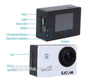 2015 hot vente! Nouveau produit Full HD 1080 P étanche d'origine <span class=keywords><strong>SJCAM</strong></span> <span class=keywords><strong>SJ4000</strong></span> <span class=keywords><strong>WIFI</strong></span> appareil photo numérique - Product Image 4