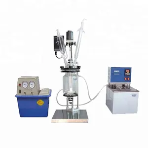 1-5L small chemical glass reactor for lab