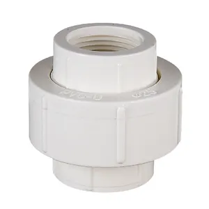 Tijdperk 50 Jaar Garantie Bspt Pvc Binnendraad Unie Fittings Pvc Druk Fittingen Hydraulische Union