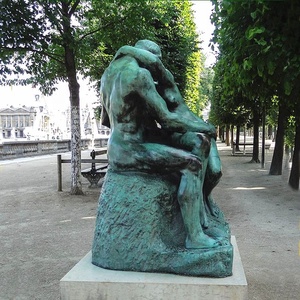 Al aire libre del parque estatua Rodin <span class=keywords><strong>el</strong></span> <span class=keywords><strong>beso</strong></span> de bronce <span class=keywords><strong>escultura</strong></span> de bronce - Product Image 3