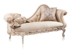 Chaise Longue di Design Vittoriano in Stile Italiano, Poltrona in Tessuto per Soggiorno BF05-151014-<span class=keywords><strong>18</strong></span> - Product Image 3