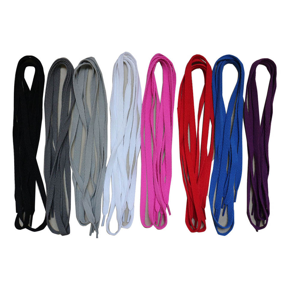 5 /16″ Flat Shoelaces for Sneakers & Athletic Shoes