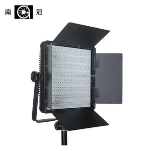 Nanguan CN-600SA 2 filtros para câmera, 600 peças, led, estúdio, lâmpada com luz de preenchimento, dia e noite, anular, com bolsas