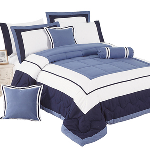 OEKO BSCI ISO Certificate Luxury Comforter Set New 9-Piece Polycotton <strong>Patchwork</strong> Design Woven 9pcs <strong>Bedding</strong> - Product Image 3