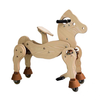 Custom Collins Wooden Rocking Horse for Kids, Riding Toys