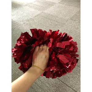 A buon mercato Portatile Cheerleading Pom Poms per il Gioco di Ballo