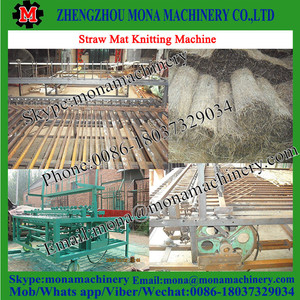 Machine à tricoter en bambou, désherbage, paille, tapis d'herbe, tissage, à haute efficacité - Product Image 1