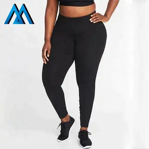 Siyah spor salonu yüksek bel spor Legging giyim 6xl Xxxl Xl seksi eşek Yoga pantolon toptan sıkı Xxl büyük artı boyutu