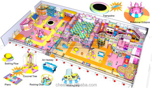 Parque Infantil Interior Cheer Amusement, Dulce Parque de Diversiones con Caramelos para Niños, Material de Espuma para Uso en Escuelas y Centros Comerciales - Product Image 2