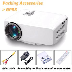 2017 bonne vente 500 lumens mini projecteur GP9S LED projecteur leader <span class=keywords><strong>de</strong></span> L'industrie interface UI - Product Image 1