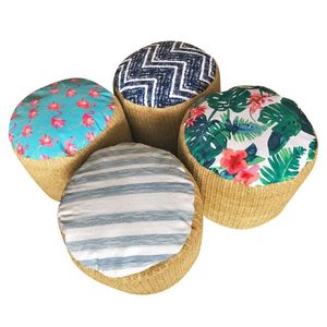 Sofá de sala de estar, mueble <span class=keywords><strong>puff</strong></span>, silla otomana redonda, PUF, sofá - Product Image 6