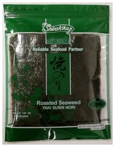 Algues rôti Yaki <span class=keywords><strong>sushi</strong></span> <span class=keywords><strong>nori</strong></span> <span class=keywords><strong>pour</strong></span> boule <span class=keywords><strong>de</strong></span> riz, 50 feuilles - Product Image 2