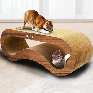 <span class=keywords><strong>Shenzhen</strong></span> mungkin <span class=keywords><strong>Cat</strong></span> kertas <span class=keywords><strong>Scratcher</strong></span> kardus besar kucing <span class=keywords><strong>Scratcher</strong></span> <span class=keywords><strong>Lounge</strong></span> Ultimate -IC-0036-Wooden - Product Image 3