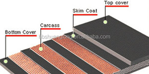 Enerji tasarrufu kemer (EP/Polyester konveyör bant & NN/naylon konveyör bant) üretim hattı alibaba çin tedarikçisi - Product Image 2