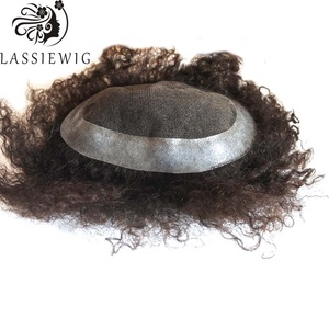 Ademend afro toupetje voor zwarte mannen - Product Image 4