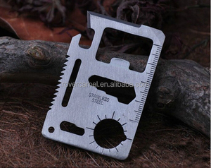 <span class=keywords><strong>Couteau</strong></span> <span class=keywords><strong>de</strong></span> poche en acier inoxydable pour cartes <span class=keywords><strong>de</strong></span> crédit, chasse en plein air, survie, Camping - Product Image 2