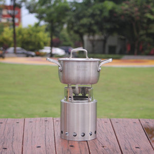 Poêle à granulés pliable portable SRDWOS <span class=keywords><strong>de</strong></span> haute qualité en acier inoxydable, écologique, pour le camping et la survie - Product Image 3