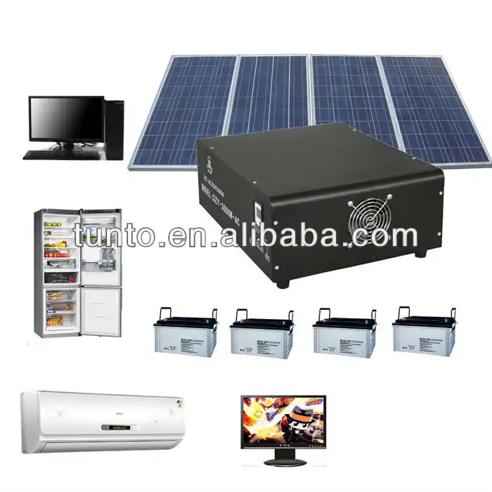 Tragbarer Solardynamo-Strom generator,220V/110V 3000W Home Solar betriebene Generatoren