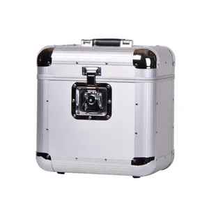 Men's Suitcase Technics Flight Case small Locking Aluminum Box Carry Case