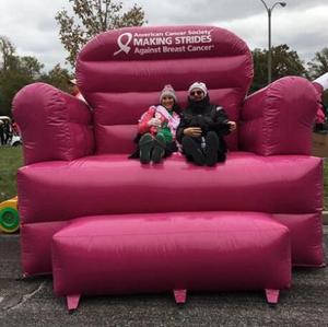 Venta <span class=keywords><strong>al</strong></span> por mayor 5M gigante inflable PVC película silla sofá inflable para ver la televisión fiesta - Product Image 5