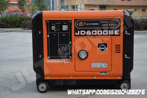 JLTパワーJD6000SE5KVAサイレントディーゼルエンジン186FA発電機5KW
