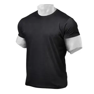 Wholesale personalized thick gym sports fitness sportswear men plain gym t shirt
