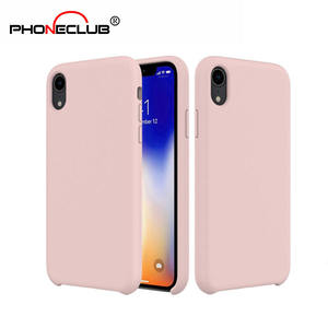 Cubierta original de la caja del teléfono celular del silicio de la fábrica de China para la caja del silicón for iphone XR pers - Product Image 1