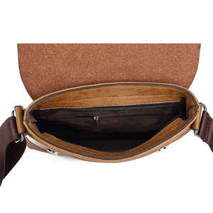 Bolsa de Mensajero de Cuero <span class=keywords><strong>Negra</strong></span> Personalizada para <span class=keywords><strong>Hombre</strong></span>, Diseño Moderno y Elegante, Marcas Nuevas, Hecha de Material PU - Product Image 6