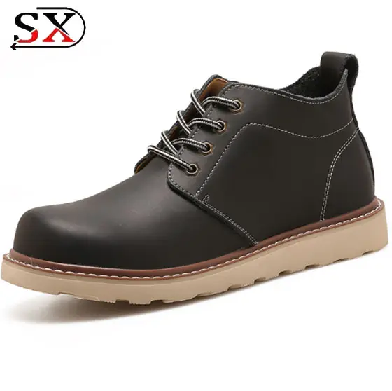 2018 New model men work shoes casual low-cut boots classical fashion martin boots