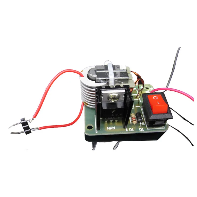 DIYキット15KV15000V高電圧圧力発生器イグナイターキットステップアップブーストモジュールコイルトランスドライバープレートスイート2A