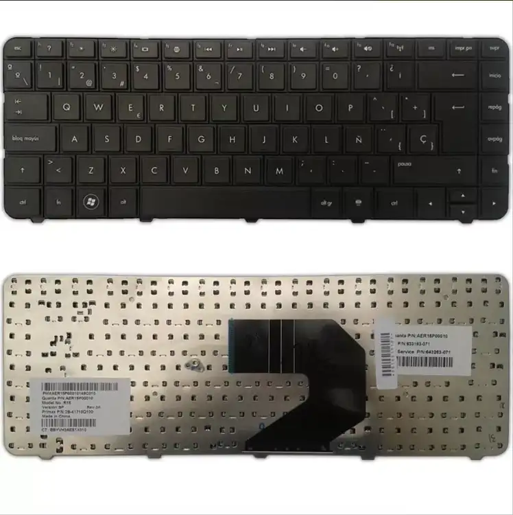 HP COMPAQ CQ43 CQ57 430 435 630 G4 G6 SPLAキーボード用の真新しいキーボード