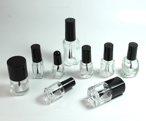 Botella cuadrada circular con pincel, frasco vacío para esmalte de uñas, 5ml, 8ml, 10ml, 12ml, 15ml, venta al por mayor - Product Image 2