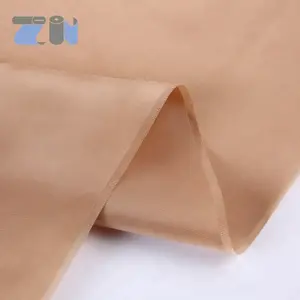 230T Poly Twill Lining Fabric Taffetas Plain Dyed 100% Polyester Twill Taffeta Lining Fabric