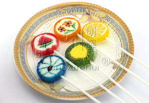 10g de Tranches de Fruits Plat Sucette À La Main - Product Image 3