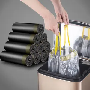 35 liter garbage bags in roll machine custom printed plastic garbage bags