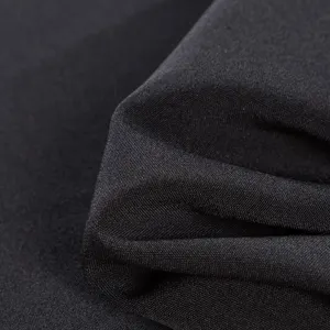 200D 95% polyester 5%spandex plain 4 way strech fabric for garment