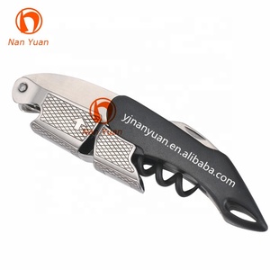 Thanh chuyên nghiệp phụ kiện đôi bản lề rượu vang mở chai <span class=keywords><strong>corkscrew</strong></span> cho nhựa xử lý - Product Image 3