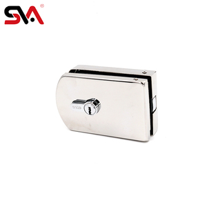 ราคาดีPatch Fitting Chromeห้องน้ำด้านล่างแก้วประตู<span class=keywords><strong>ล็อค</strong></span> - Product Image 4