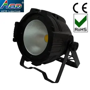 HOT 1pcs 100w cob led CRI>90 4in1 rgbw quad color studio theater dmx 100w led cob par 64 work light