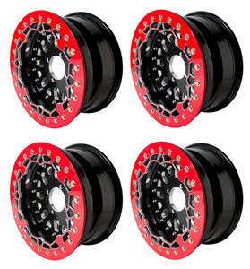 Ture 3 pièces roues ATV & UTV roues 14 pouces 14x7 4/137 SXS UTV Beadlock roues pour <span class=keywords><strong>Can</strong></span> <span class=keywords><strong>Am</strong></span> <span class=keywords><strong>Maverick</strong></span> X3 - Product Image 2