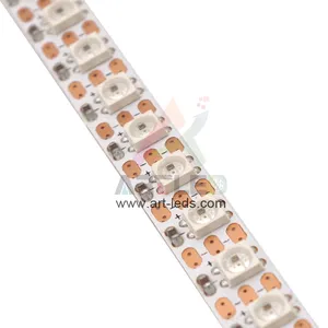 Slim Linh Hoạt Pcb Cuttable Sk6812 3535 Smd Tùy Chỉnh Led Strip Rgb Đen Smd3535 144 Led/M Trắng