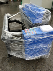 Giá cả cạnh tranh tự động nhôm lá thực phẩm chứa Khay lá món ăn làm máy móc nhôm lá mỏng container Máy làm - Product Image 4