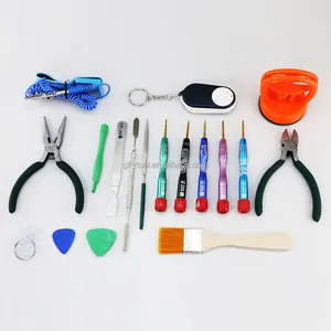 BST-111 16pcs Opening tools kit set Bag DIY hand tool for iPhone iPad HTC Cell Phone Tablet PC