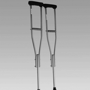 Fornitori di Terapia di riabilitazione pieghevole in alluminio bianco hands free stampella - Product Image 5