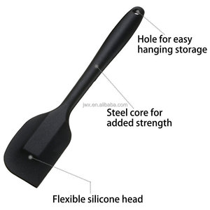 Ensemble de spatules en silicone résistantes à la chaleur, outils de pâtisserie et de cuisson pour barbecue, spatule grattoir - Product Image 3